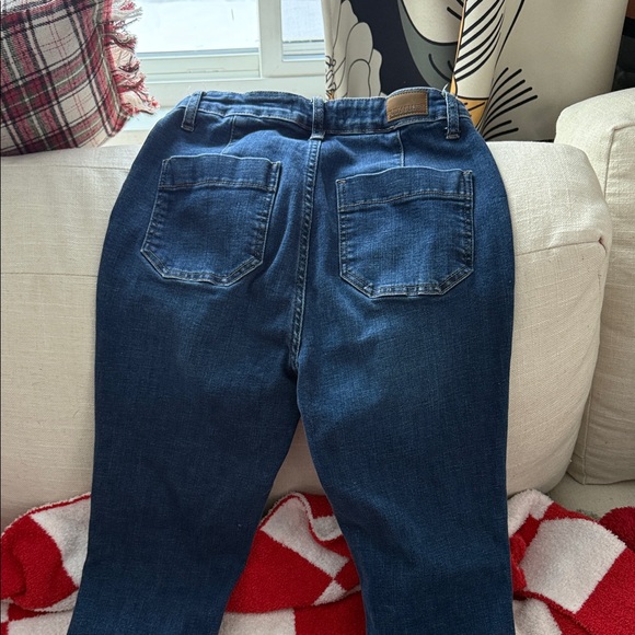 Judy Blue Dark Wash Skinny Jeans - Picture 3 of 3